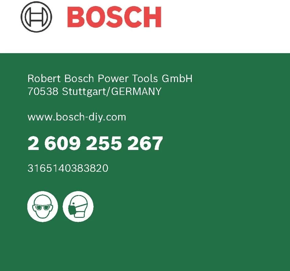 مته تخت بوش 2609255267 با قطر 22 میلی‌متر