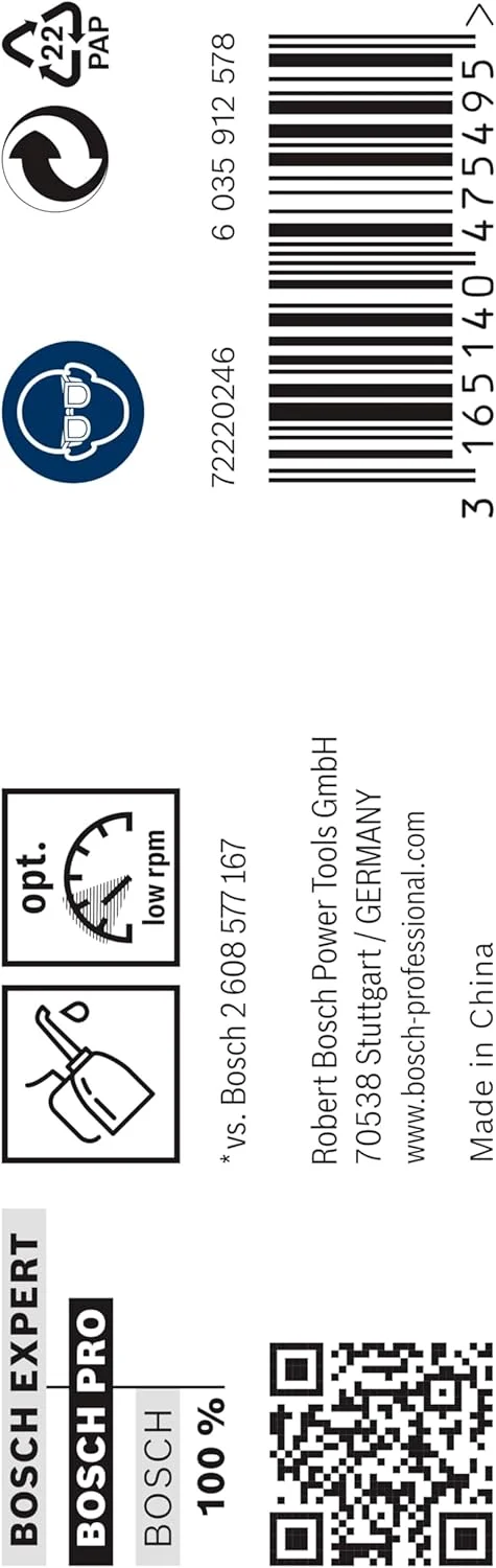 مته های فلزی HSS-G بوش سری PRO، طول استاندارد (برای فلزات غیرآهنی، فولاد، قطر 12.80 میلی متر، لوازم جانبی دریل/پیچ گوشتی حرفه ای)