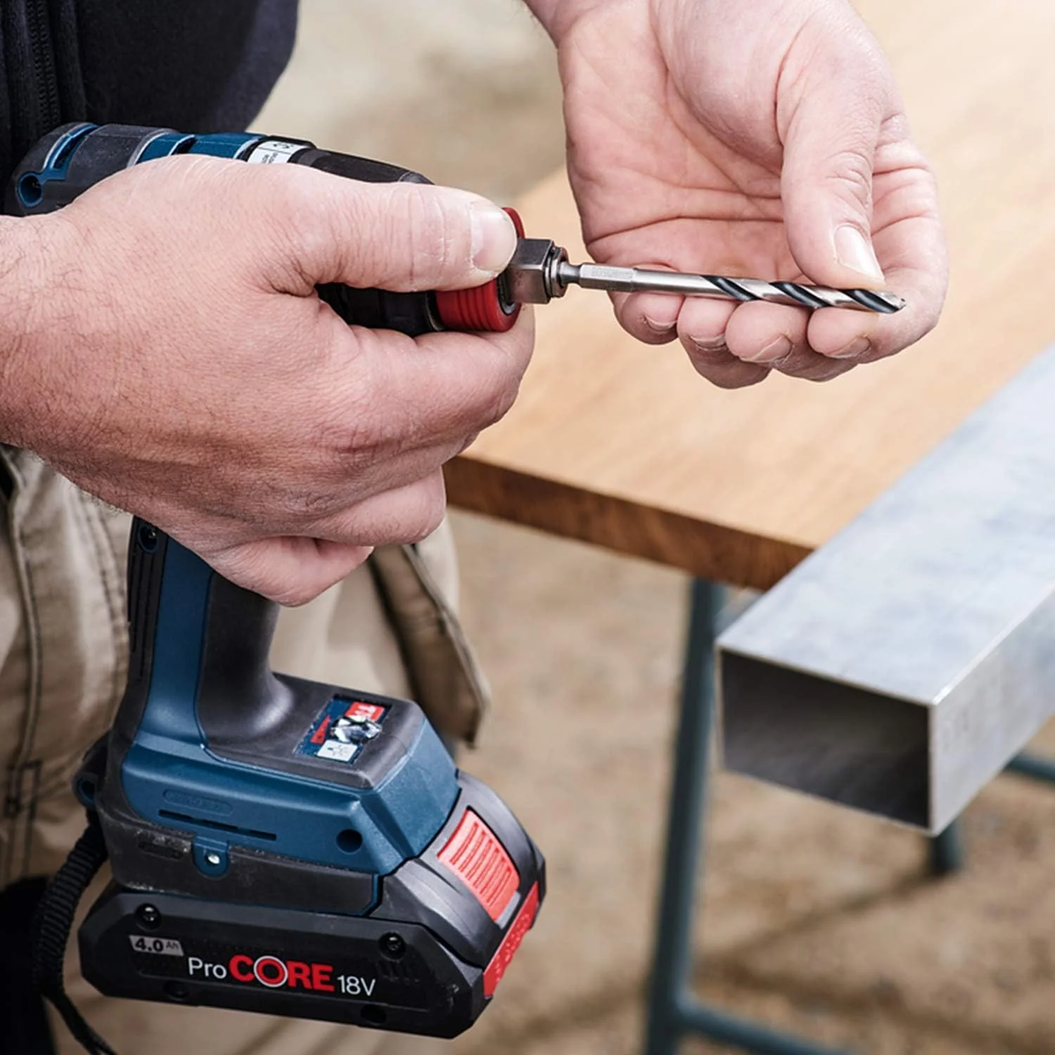 مته فلز HSS PointTeQ بوش پروفشنال (قطر: 11.0 میلی متر، طول کارکرد: 94 میلی متر، طول کل: 142 میلی متر، دنباله شش گوش ¼ اینچ، لوازم جانبی برای دریل های ضربه ای و دریل پیچ گوشتی ها)