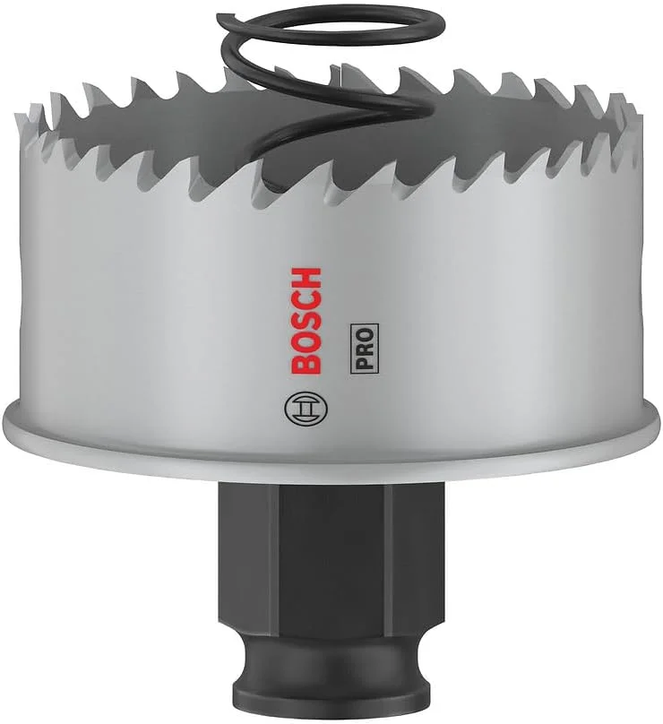 مته گردبر Power Change Plus بوش مخصوص ورق فلز (برای ورق استیل، ورق فولادی، قطر 54 میلی متر، لوازم جانبی حرفه ای دریل های چرخشی)