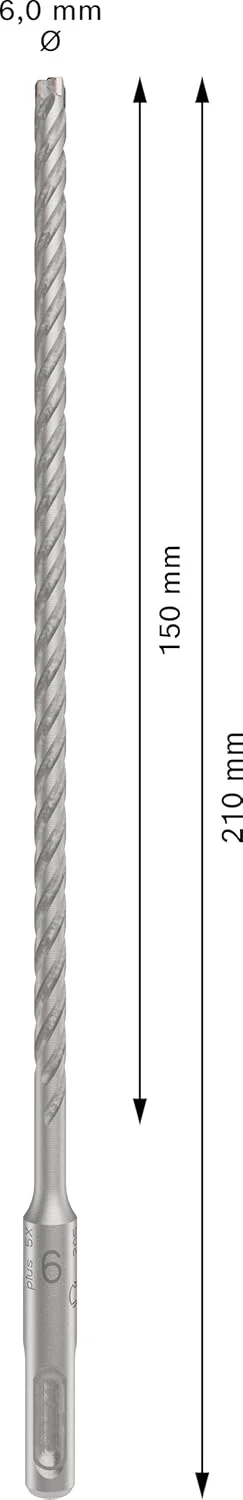 مته چکش SDS-Plus 5X بوش - 2608833780