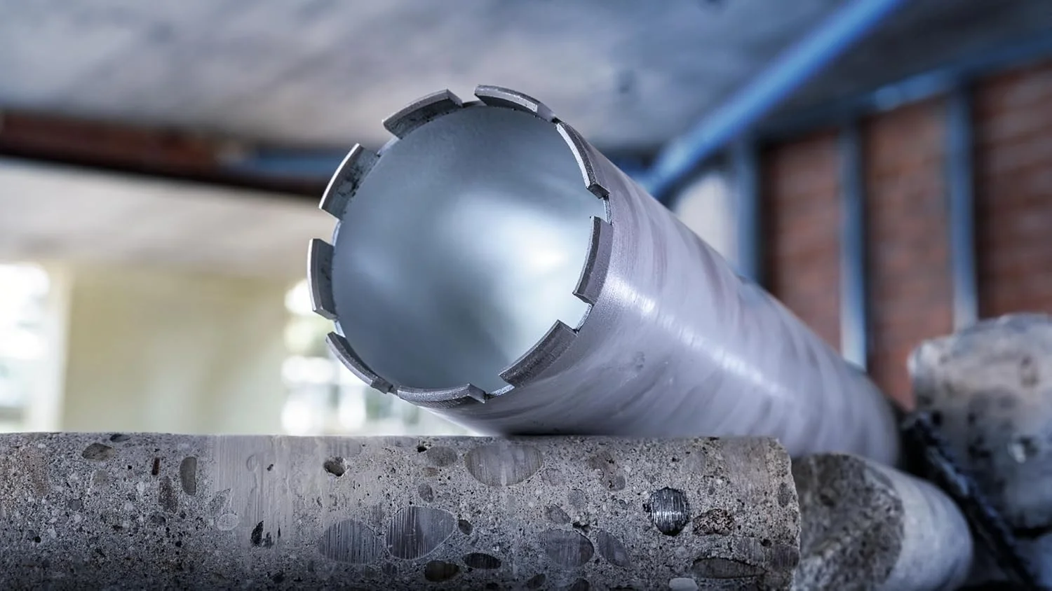 مته الماسه بتن بوش، مناسب برای اتصالات G 1/2 اینچ و مته های الماسه (برای بتن و بتن مسلح، قطر 25 میلی متر، لوازم جانبی حرفه ای)