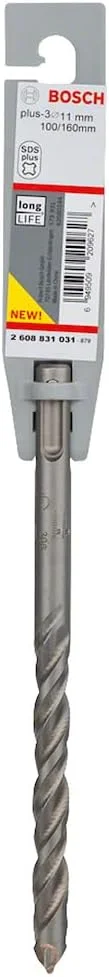 دریل بوش SDS-Plus-3 مدل 2608831031 مناسب برای دریل 11 x 100 x 160 میلی متر