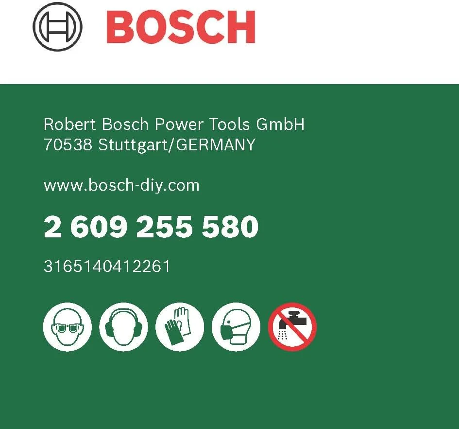 مته کاشی بوش 2609255580 مناسب برای کاشی های نرم و با تراکم متوسط