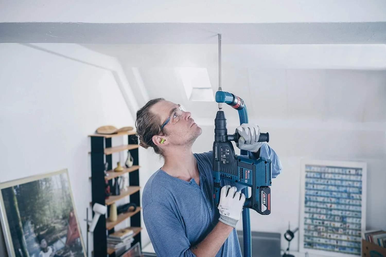 مته چکش تخریب بوش پروفشنال SDS Max-9 Speed Clean (برای بتن و بنایی، 16 x 400 x 620 میلی متر، لوازم جانبی چکش تخریب)