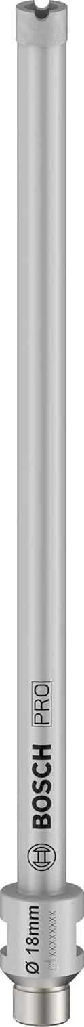 مته الماسه سوراخکاری بتن بوش مدل PRO، مناسب برای اتصال G 1/2 اینچ و مته های الماسه (مناسب برای بتن و بتن مسلح، قطر 18 میلی متر، لوازم جانبی حرفه ای مته الماسه)