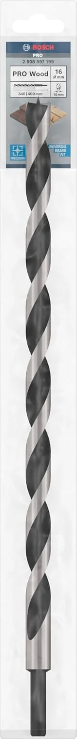 مته چوب دستگاهی بوش پروفشنال با نوک M (قطر 16 x 340 x 400 میلی متر، لوازم جانبی دریل های چرخشی)