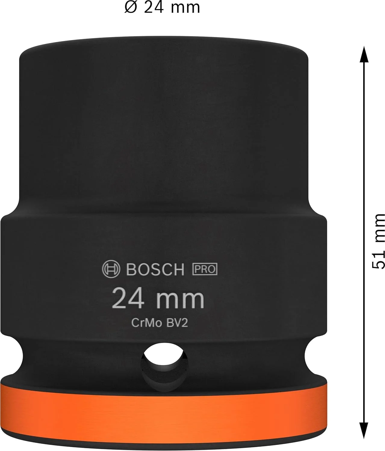 بوش 1 عدد آداپتور بکس ضربه ای Pro (20.5 x 44 میلی متر، لوازم جانبی حرفه ای دریل و پیچ گوشتی)