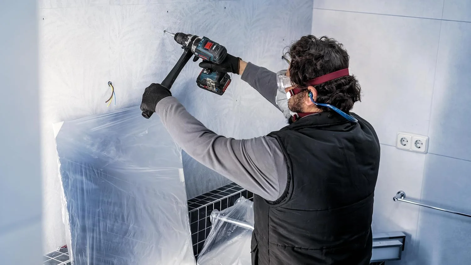 مته سرامیک خشک بوش مدل PRO Ceramic، ساق استوانه ای (مناسب برای کاشی و سرامیک سخت، قطر 8 میلی متر، ابزار حرفه ای برای دریل های چرخشی)