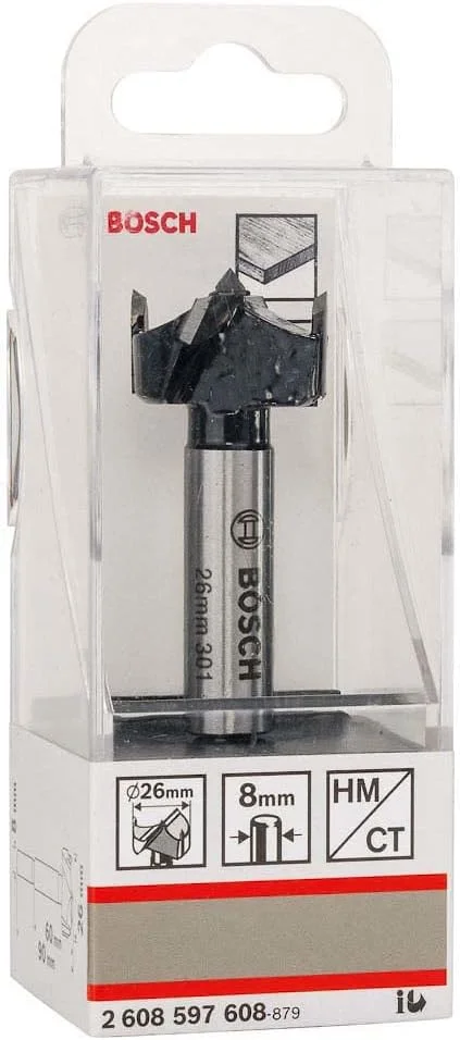 مته برش لولای کاربید تنگستن بوش پروفشنال (قطر 26 میلی متر، متعلقات دریل چرخشی)