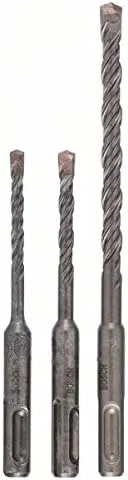 مجموعه مته چکش برقی بوش پروفشنال SDS-plus-5، 3 عددی (طول کلی 115 میلی متر، طول کارکرد 50 میلی متر)، 1617000118 مجموعه مته چکش برقی بوش پروفشنال SDS-plus-5، 3 عددی (طول کلی 115 میلی متر، طول کارکرد 50 میلی متر)، 1617000118