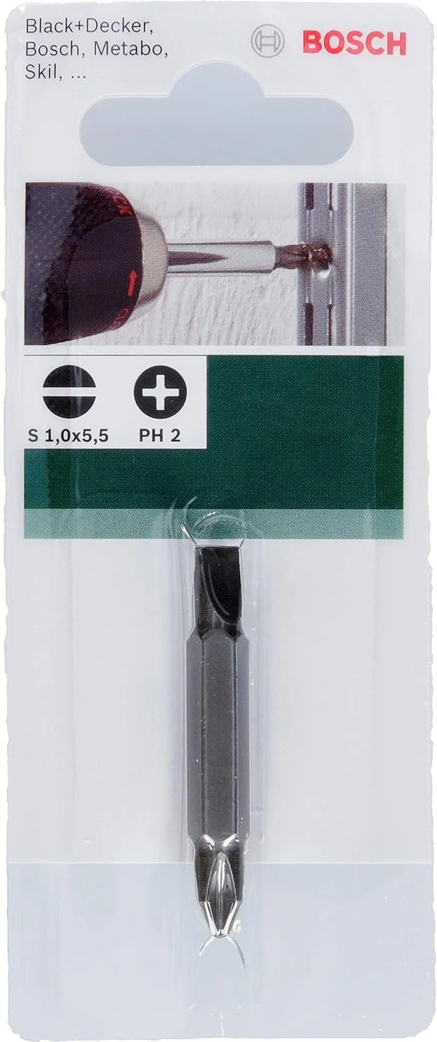 بوش 2609255954 سر پیچ گوشتی دو سر 45 میلی متری (LS 1.0 x 5.5-Ph 2)