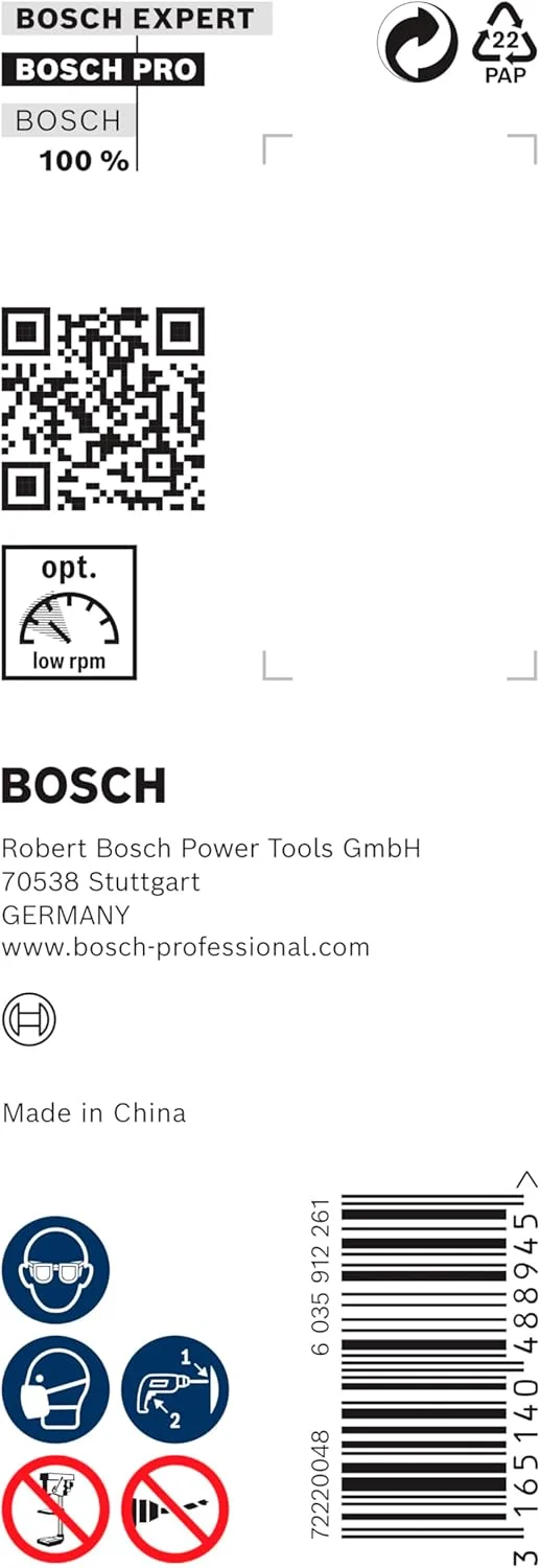 مته برگی چوب بوش 1x PRO (برای چوب نرم، چوب سخت، Ø 26,00 میلی متر، لوازم جانبی حرفه ای دریل/پیچ گوشتی چرخشی)