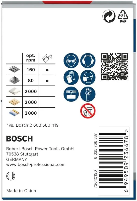 Bosch 1 عدد اره گردبر چند منظوره PRO (برای چوب نرم، دیوار خشک، قطر 54 میلی متر، لوازم جانبی حرفه ای دریل/پیچ گوشتی)