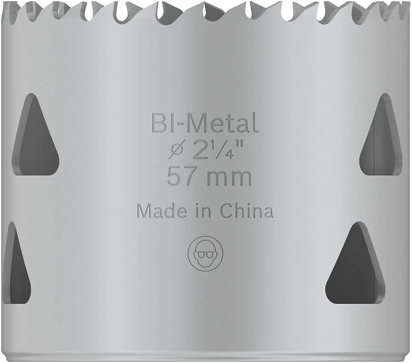 Bosch 1 عدد اره گردبر چند منظوره PRO (برای چوب نرم، دیوار خشک، قطر 57 میلی متر، لوازم جانبی حرفه ای دریل/پیچ گوشتی)