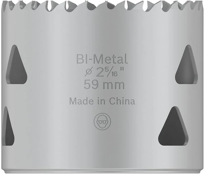 مته گردبر چند منظوره بوش سری PRO (مناسب چوب نرم، دیوار خشک، قطر 59 میلی متر، لوازم جانبی حرفه ای دریل/پیچ گوشتی)