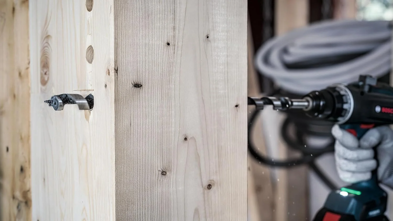 مته چوب بر یک عددی بوش PRO (مناسب چوب نرم و سخت، قطر 25 میلی متر، لوازم جانبی حرفه ای دریل/پیچ گوشتی های چرخشی)