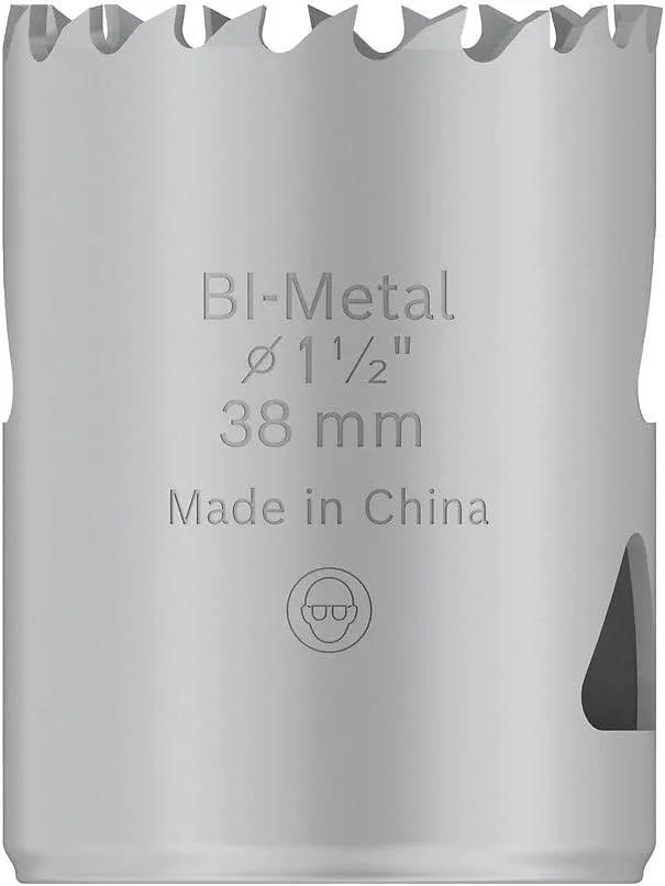 Bosch 1 x PRO اره گردبر چند منظوره (برای چوب نرم، دیوار خشک، قطر 38 میلی متر، لوازم جانبی حرفه ای دریل/پیچ گوشتی)