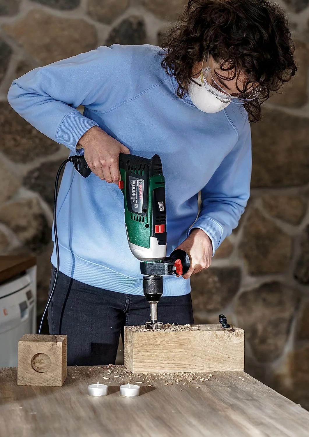 مته گازور 90 میلی‌متری بوش با قطر 40 میلی‌متر مدل 2609255291