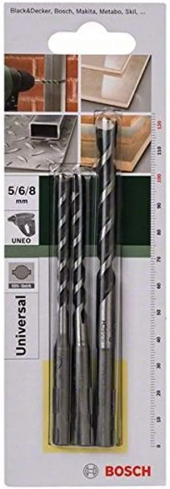 مجموعه مته چند منظوره SDS-Quick بوش مدل 2609256918، خاکستری، 5 میلی متر/6 میلی متر مجموعه مته چند منظوره SDS-Quick بوش مدل 2609256918، خاکستری، 5 میلی متر/6 میلی متر