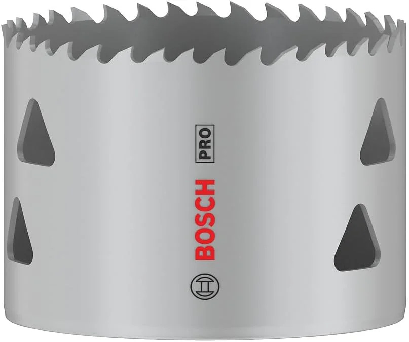 Bosch 1 x PRO اره گردبر چند منظوره (برای چوب نرم، دیوار خشک، قطر 70 میلی متر، لوازم جانبی حرفه ای دریل/پیچ گوشتی)