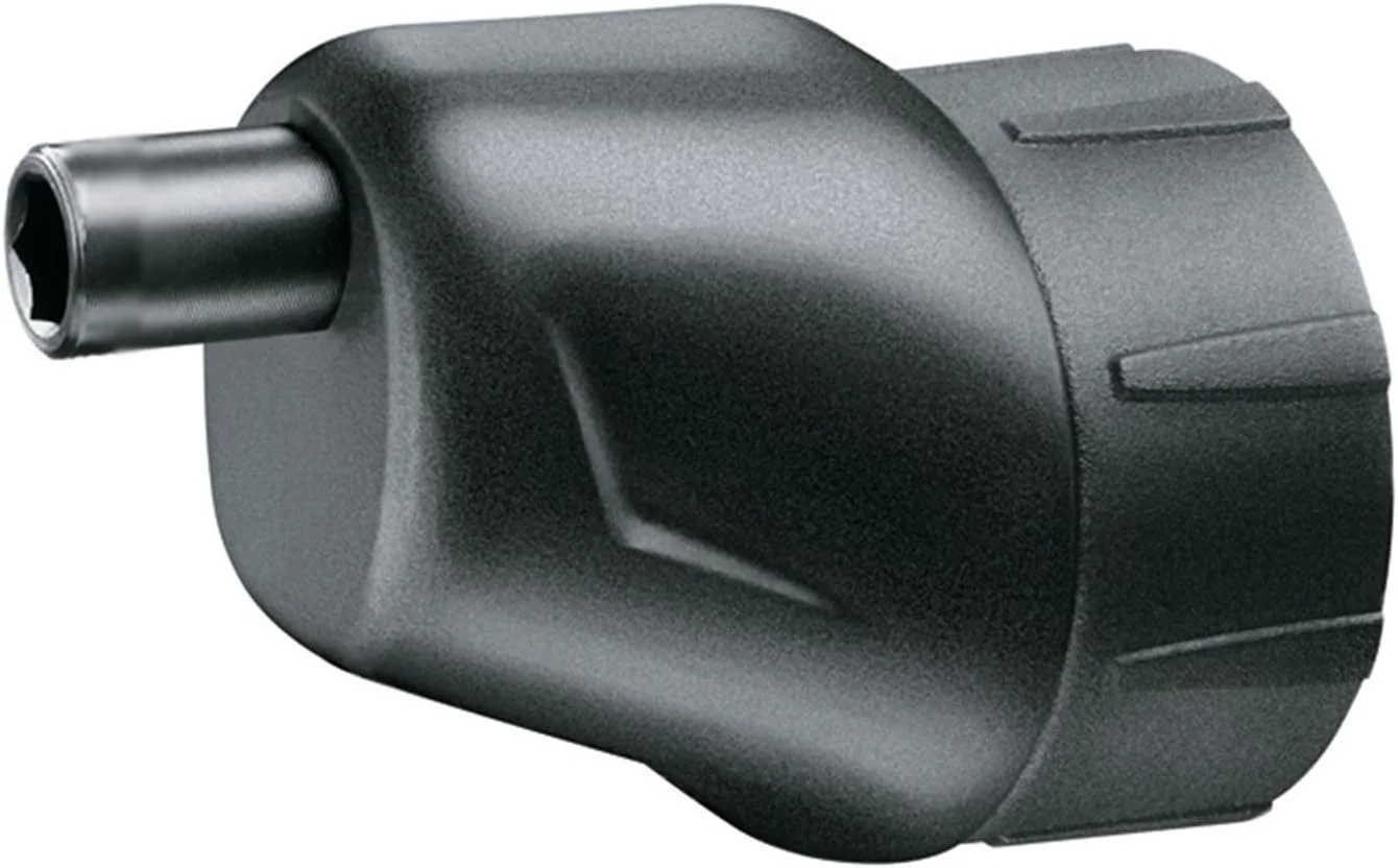 آداپتور زاویه دار جانبی بوش (برای IXO 3 و IXO 4، لوازم جانبی دریل پیچ گوشتی)، مشکی