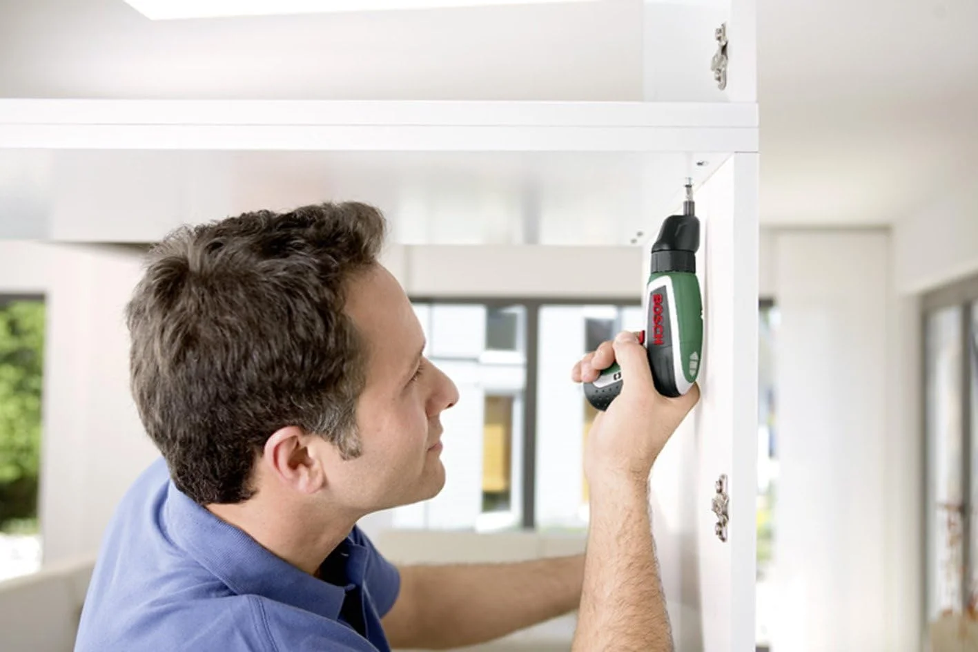 آداپتور زاویه دار جانبی بوش (برای IXO 3 و IXO 4، لوازم جانبی دریل پیچ گوشتی)، مشکی