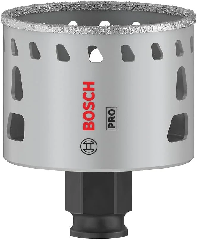 مته گردبر الماسه سرامیک بُش مدل Power Change Plus، مناسب برای سرامیک سخت و نرم، قطر 57 میلیمتر، لوازم جانبی حرفهای دریل/پیچگوشتی مته گردبر الماسه سرامیک بُش مدل Power Change Plus، مناسب برای سرامیک سخت و نرم، قطر 57 میلیمتر، لوازم جانبی حرفهای دریل/پیچگوشتی