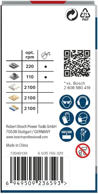 Bosch 1 عدد اره گردبر چند منظوره PRO (برای چوب نرم، دیوار خشک، قطر 40 میلی متر، لوازم جانبی حرفه ای دریل/پیچ گوشتی) Bosch 1 عدد اره گردبر چند منظوره PRO (برای چوب نرم، دیوار خشک، قطر 40 میلی متر، لوازم جانبی حرفه ای دریل/پیچ گوشتی)