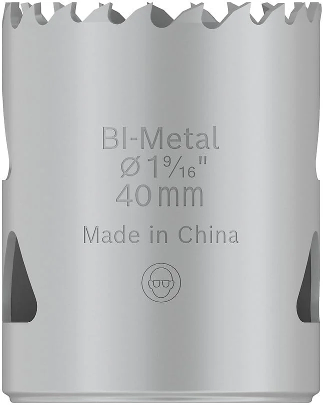 Bosch 1 عدد اره گردبر چند منظوره PRO (برای چوب نرم، دیوار خشک، قطر 40 میلی متر، لوازم جانبی حرفه ای دریل/پیچ گوشتی) Bosch 1 عدد اره گردبر چند منظوره PRO (برای چوب نرم، دیوار خشک، قطر 40 میلی متر، لوازم جانبی حرفه ای دریل/پیچ گوشتی)