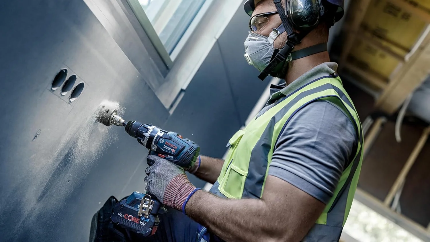 Bosch 1 x PRO اره گردبر چند منظوره (برای چوب نرم، دیوار خشک، قطر 92 میلی متر، لوازم جانبی حرفه ای دریل/پیچ گوشتی) Bosch 1 x PRO اره گردبر چند منظوره (برای چوب نرم، دیوار خشک، قطر 92 میلی متر، لوازم جانبی حرفه ای دریل/پیچ گوشتی)