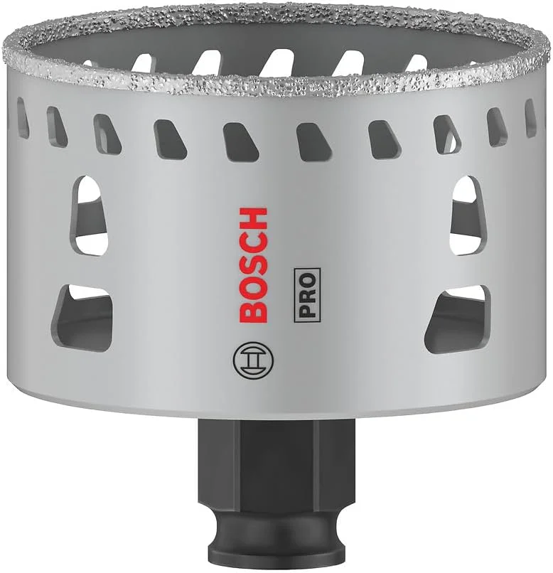 مته گردبر الماسه سرامیک بُش مدل Power Change Plus (مناسب برای سرامیک سخت و نرم، قطر 68 میلیمتر، لوازم جانبی حرفهای دریل/پیچ گوشتی) مته گردبر الماسه سرامیک بُش مدل Power Change Plus (مناسب برای سرامیک سخت و نرم، قطر 68 میلیمتر، لوازم جانبی حرفهای دریل/پیچ گوشتی)