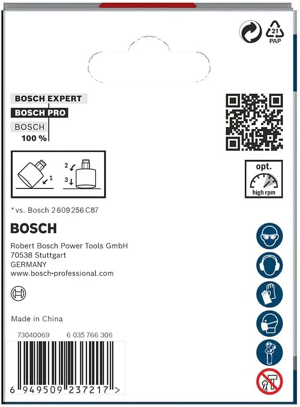 مته گردبر الماسه سرامیک بُش مدل Power Change Plus (مناسب برای سرامیک سخت و نرم، قطر 68 میلیمتر، لوازم جانبی حرفهای دریل/پیچ گوشتی) مته گردبر الماسه سرامیک بُش مدل Power Change Plus (مناسب برای سرامیک سخت و نرم، قطر 68 میلیمتر، لوازم جانبی حرفهای دریل/پیچ گوشتی)