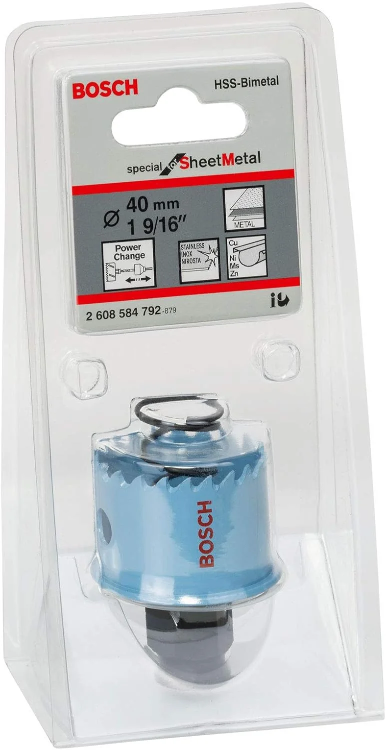 مته گردبر مخصوص ورق فلز بوش پروفشنال (مناسب ورق های استیل و فولادی، قطر 152 میلی متر، لوازم جانبی دریل)