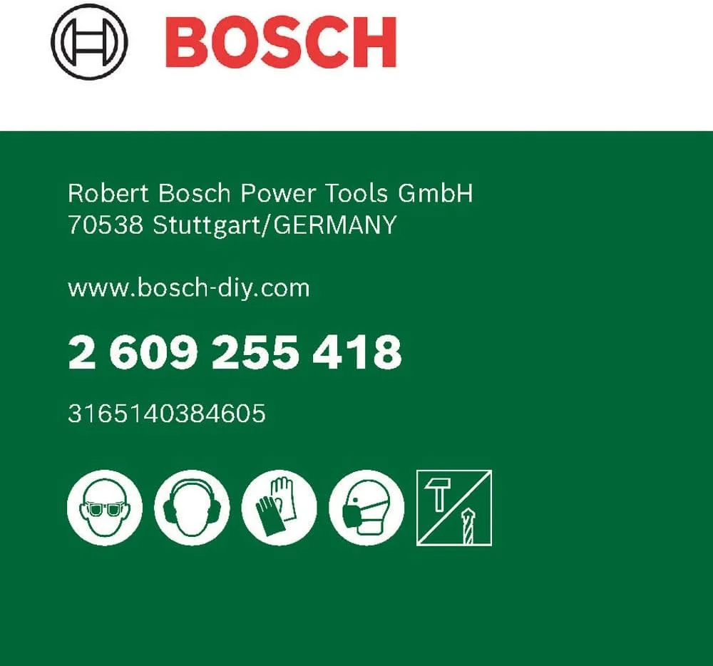 مجموعه 5 عددی مته بتن بوش مدل 2609255418 مجموعه 5 عددی مته بتن بوش مدل 2609255418