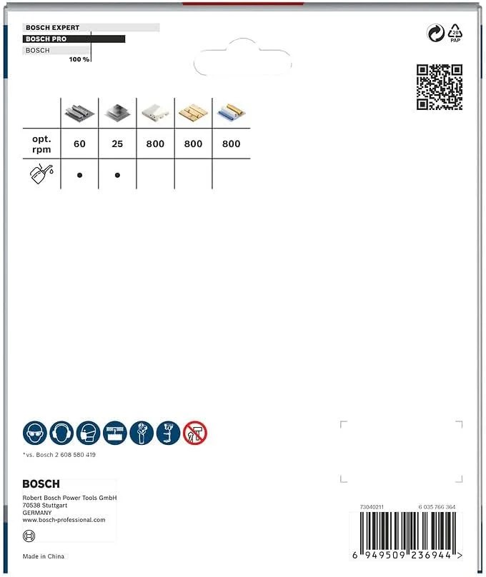 Bosch 1 عدد اره گردبر چند منظوره PRO (برای چوب نرم، دیوار خشک، قطر 140 میلی متر، لوازم جانبی حرفه ای دریل/پیچ گوشتی)