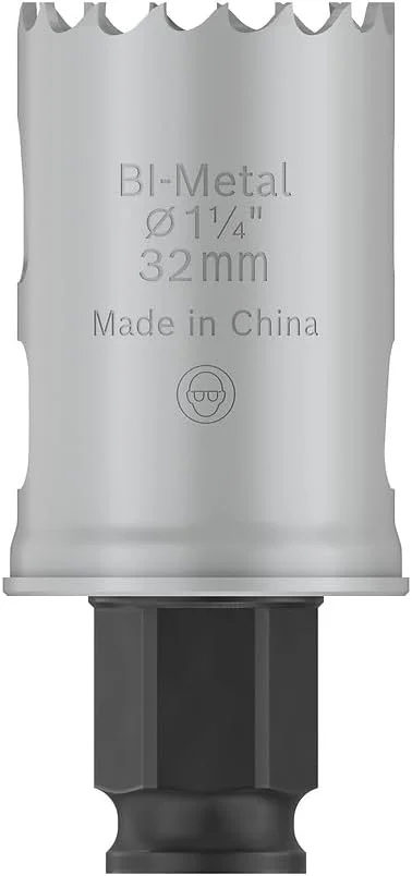 مته گردبر چند منظوره بوش مدل PRO Multi Material Power Change Plus (مناسب چوب نرم، دیوار خشک، قطر 32 میلی متر، لوازم جانبی حرفه ای دریل/پیچ گوشتی)