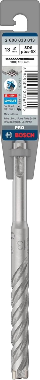 مته چکش SDS-Plus 5X بوش - 2608833813