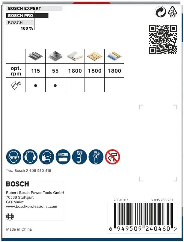 مته گردبر چند منظوره بوش سری PRO مدل Power Change Plus (مناسب چوب نرم، دیوار خشک، قطر 76 میلی متر، لوازم جانبی حرفه ای دریل/پیچ گوشتی) مته گردبر چند منظوره بوش سری PRO مدل Power Change Plus (مناسب چوب نرم، دیوار خشک، قطر 76 میلی متر، لوازم جانبی حرفه ای دریل/پیچ گوشتی)