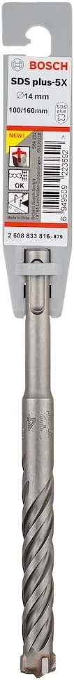مته چهارشیار بوش SDS Plus-5 سایز 14 X 100 X 160 میلی متر مته چهارشیار بوش SDS Plus-5 سایز 14 X 100 X 160 میلی متر