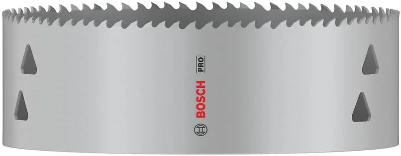 اره گردبر چند منظوره بوش سری PRO (مناسب چوب نرم، دیوار خشک، قطر 152 میلی متر، لوازم جانبی حرفه ای دریل/پیچ گوشتی)