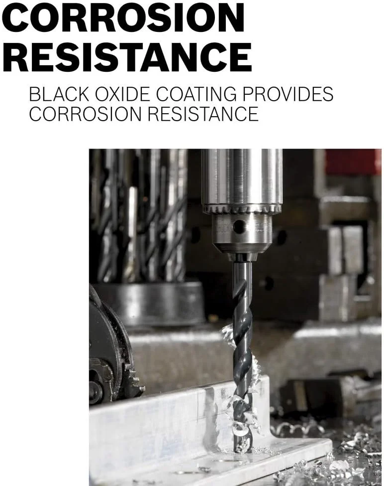 مجموعه مته های فلزی اکسید سیاه بوش مدل BL21A