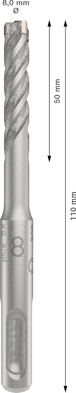 مته چکش SDS-Plus 5X بوش - 2608833788