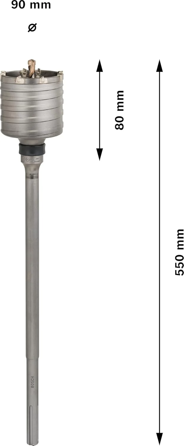 مغزی برش SDS-max-9 بوش پروفشنال مدل F00Y145199، نقره ای، 90 x 420 x 550 میلی متر