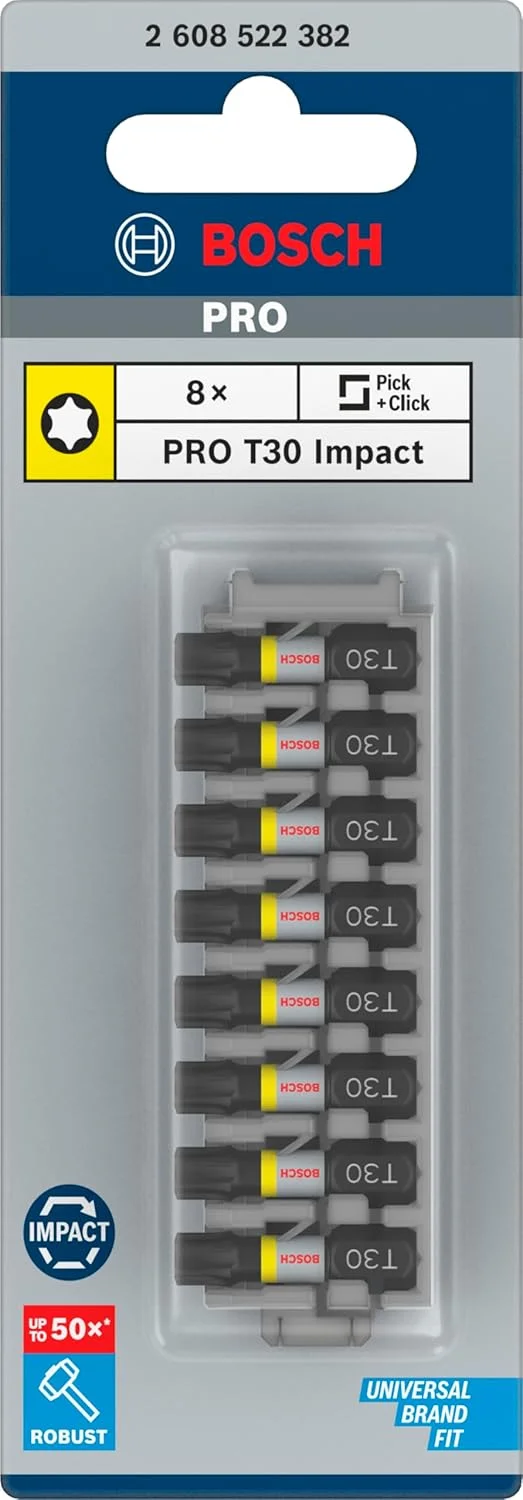 بیت تورکس ایمپکت 8X PRO بوش (170 x 70 میلی متر، لوازم جانبی حرفه ای پیچ گوشتی، پیچ گوشتی) بیت تورکس ایمپکت 8X PRO بوش (170 x 70 میلی متر، لوازم جانبی حرفه ای پیچ گوشتی، پیچ گوشتی)