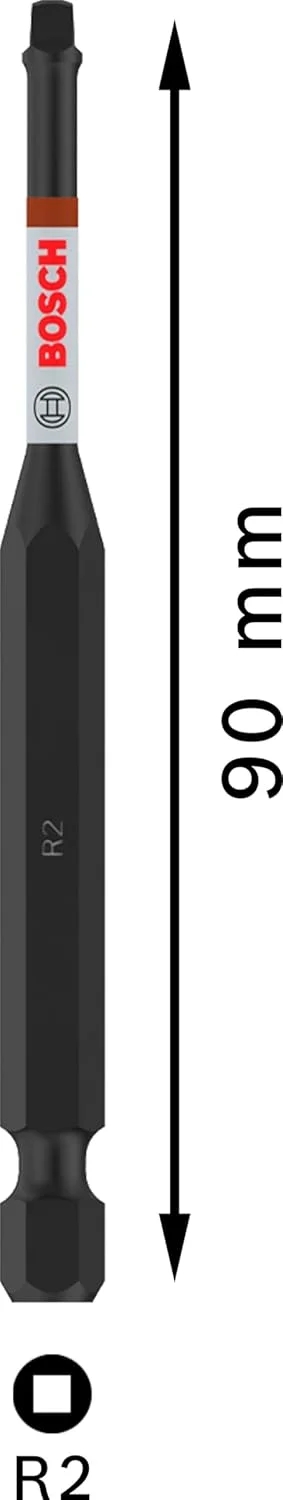 بیت رابرتسون ایمپکت بوش (160 x 50 میلی متر، لوازم جانبی حرفه ای پیچ گوشتی، پیچ گوشتی)