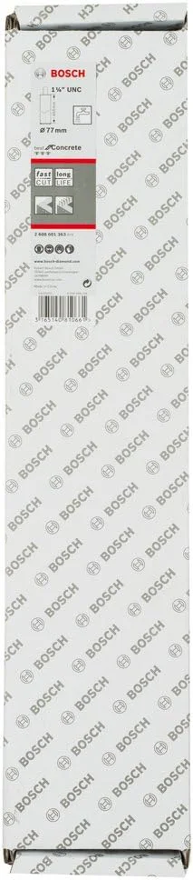 مته الماسه کرگیری بتن بوش 2608601363، آبی، 77 × 450 میلی متر