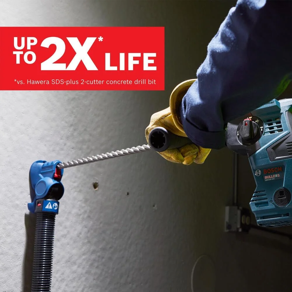 مته چکش چرخشی بوش مدل HC4C2068-3/8 اینچ در 24 اینچ SDS-Plus® Bulldog™ Tough