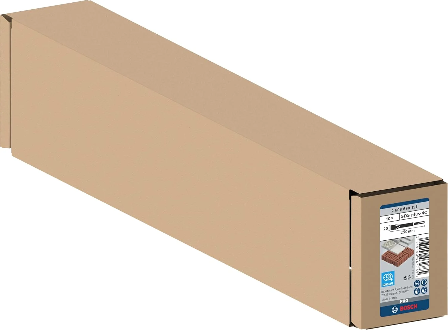 ابزار جانبی بوش، SDS-Plus-تخت، 20X250، P10