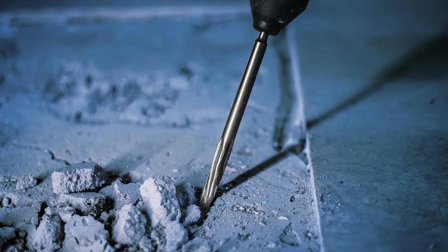 مجموعه 3 عددی قلم بوش SDS Plus (مناسب بتن، آجر، 0/20/40 میلی متر، قلم تخت + کاشی + نوک تیز، لوازم جانبی برای چکش های چرخشی و تخریب)